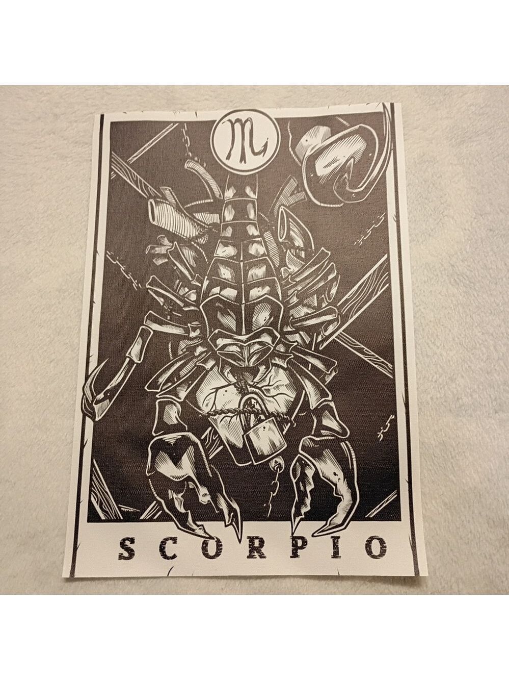 2/$10 Scorpio Zodiac Canvas Art Print